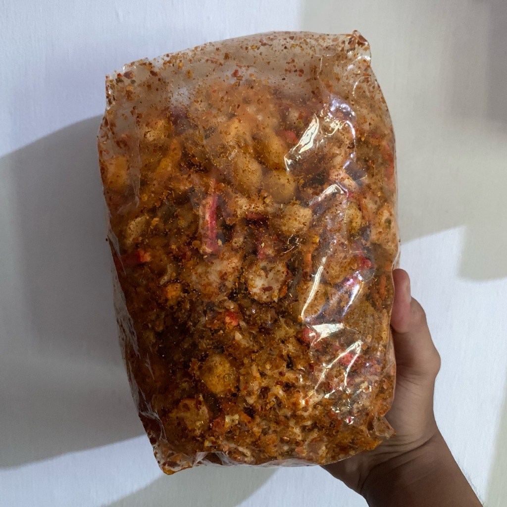 

Seblak Kering Mix Sebring Pedas Daun Jeruk Camilan Pedas Kerupuk Seblak Enak Renyah Seblak Kering Viral 100Gr