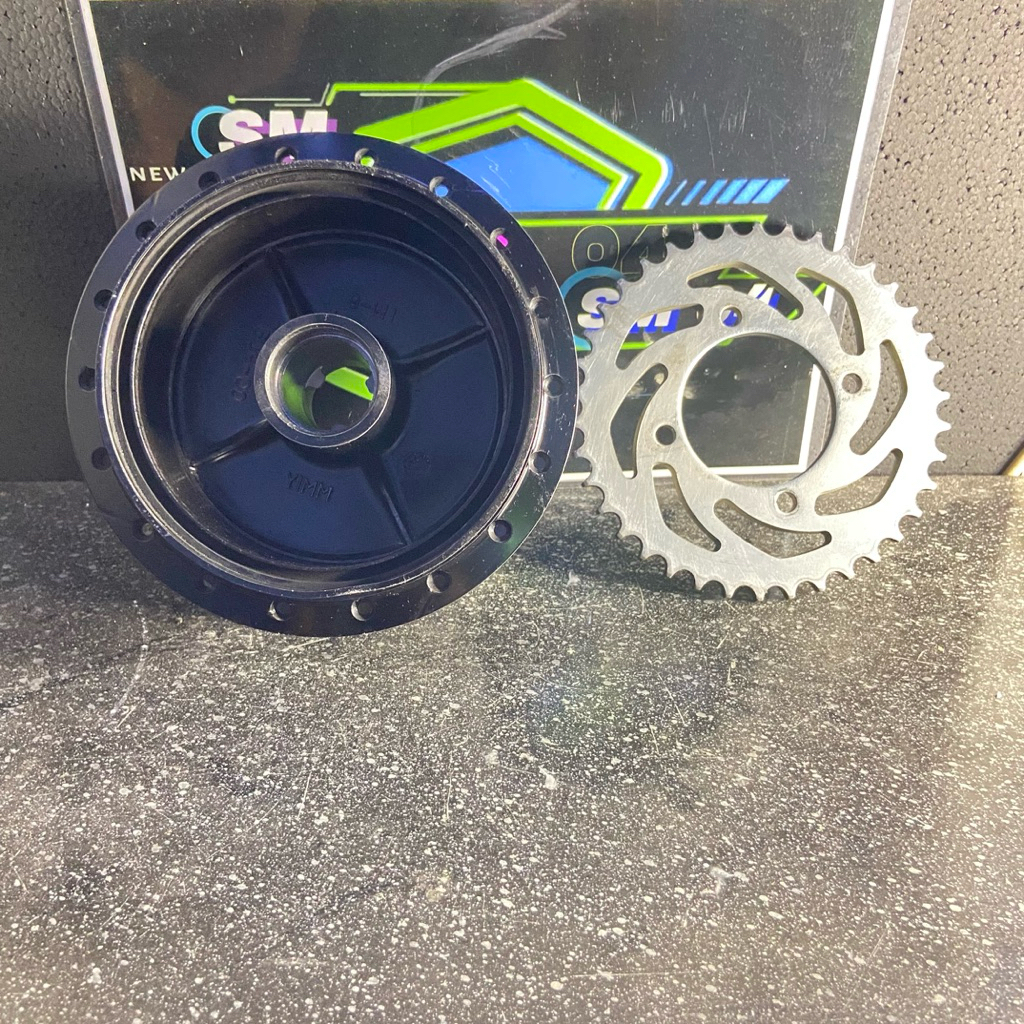 HARGA TERMURAH SATU SET TROMOL TROMBOL TEROMOL BELAKANG PLUS GIR GEAR BELAKANG YAMAHA VEGA ZR COPOTA