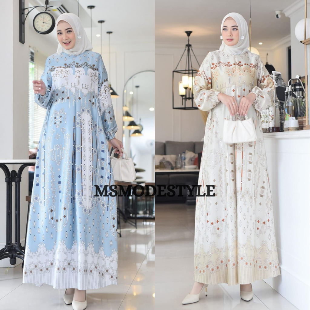 Gamis  Silk Premium Terbaru 2023 Model Aurora Lux Bukan Bahan Satin Ready Ukuran Jumbo Lengkap Warna