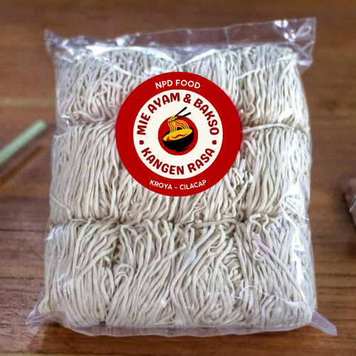 Mie Basah Mentah 1 kg Mie Ayam Setan Gacoan