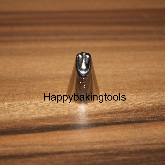 Wilton specialty tip no 79, spuit wilton no 79, spuit kue import