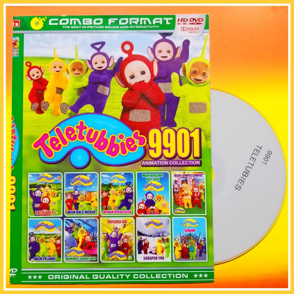 Kaset Film Kartun Anak Koleksi Teletubbies Vol.9901 Pilihan Terbaru Teks Indonesia