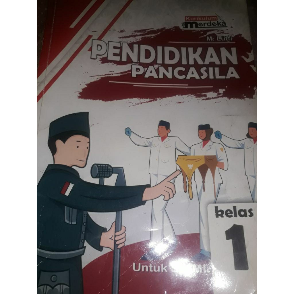 Buku second PKN/Pendidikan Pancasila kelas 1 SD kurikulum merdeka