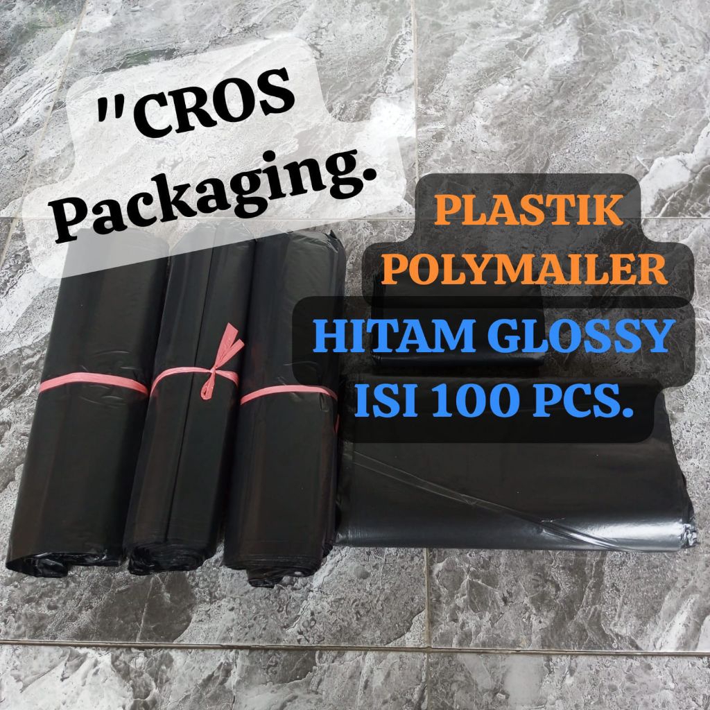 

PLASTIK POLYMAILER, WARNA HITAM SUPER GLOSSY PAKE BANGET, ISI 100 PCS, HARGA MURAH, MUTU DAN KUALITAS TERJAMIN