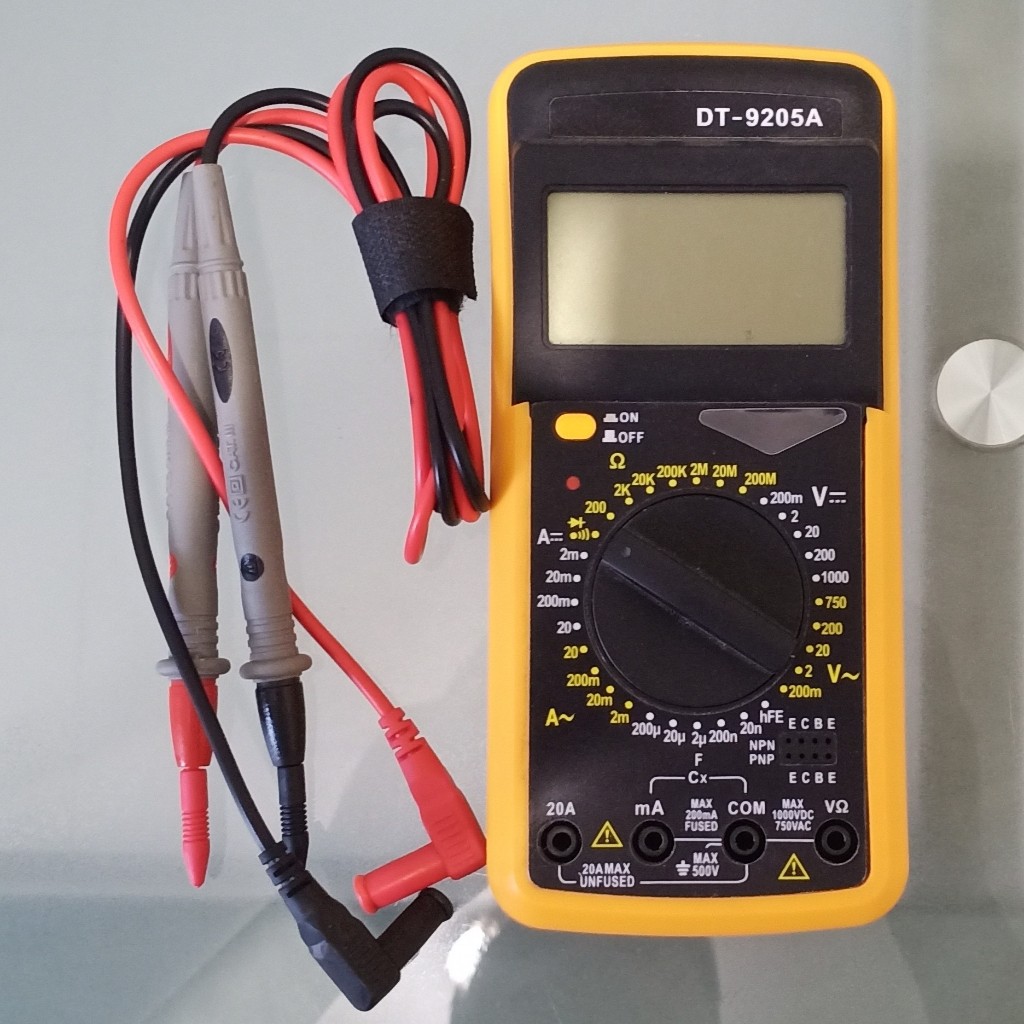 Multitester Digital DT-9205A Multimeter Mini Digital Multi Tester Avometer Digital / Mesin Avometer 