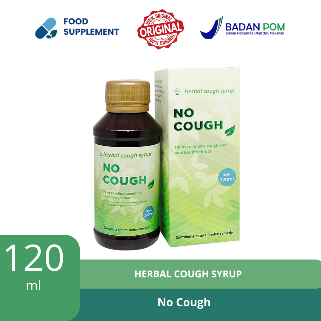 No Cough Obat Batuk Herbal - 120 ml