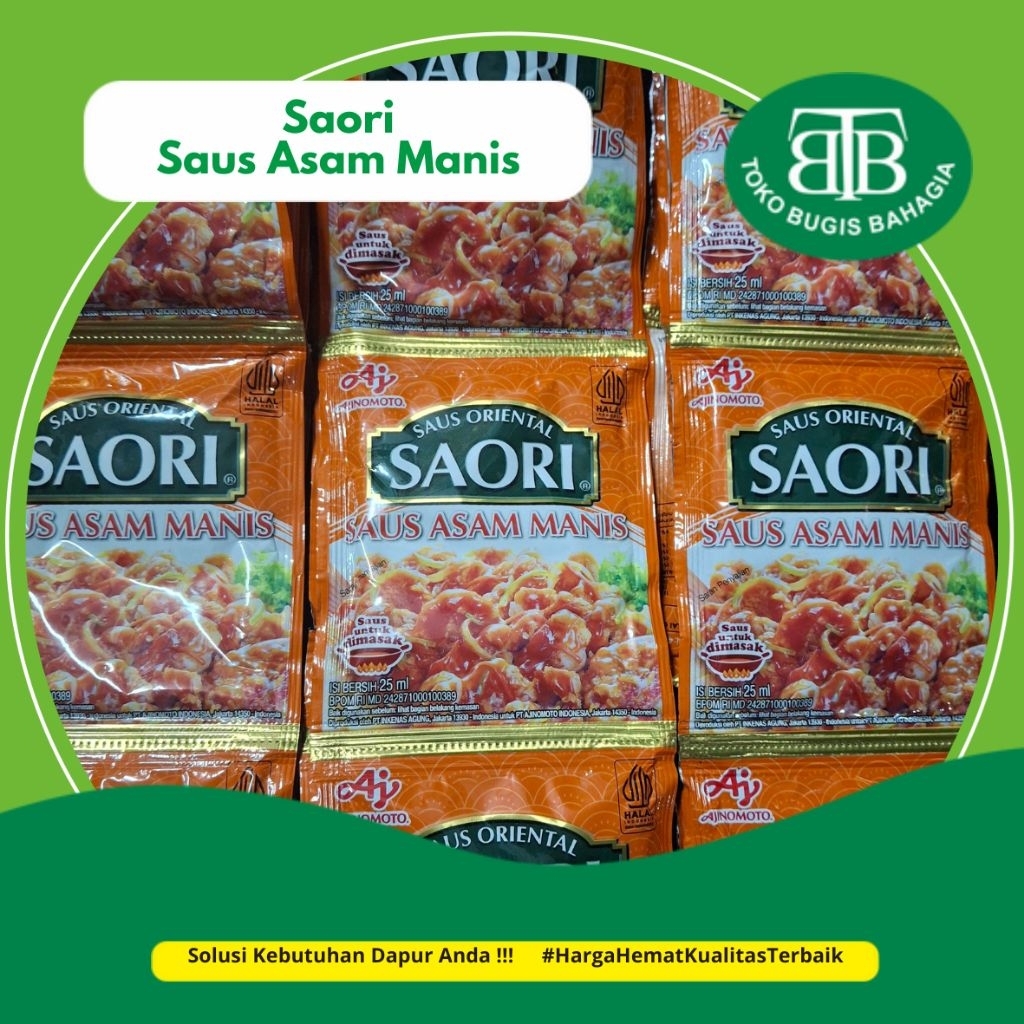 

Saori Saus Asam Manis, Murah Makassar