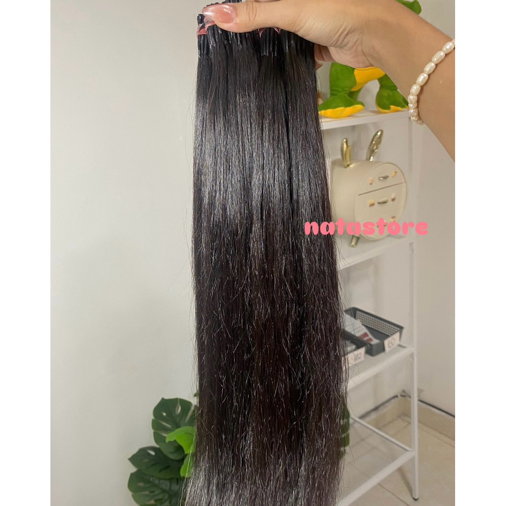 NATA STORE - HAIR EXTENSION RAMBUT SAMBUNG TEBAL PANJANG RAMBUT ASLI