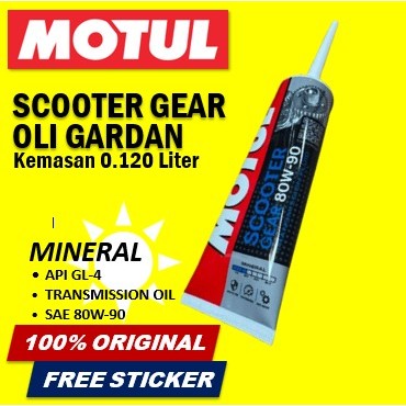 Oli Gardan Motor Matic MOTUL SCOOTER GEAR Kemasan 1 Liter Original