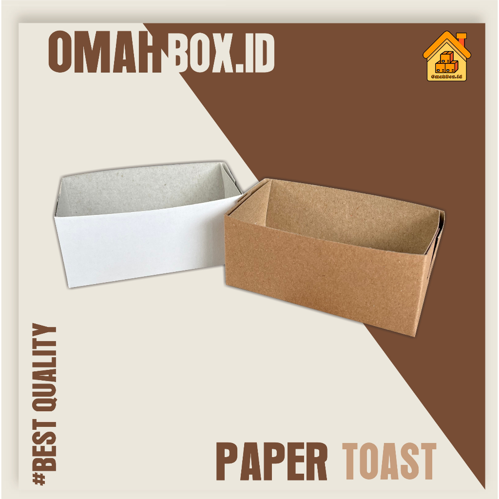 

Kemasan Roti Toast 10x5x4,5 cm | sandwich | box toast | box cake | cromboloni