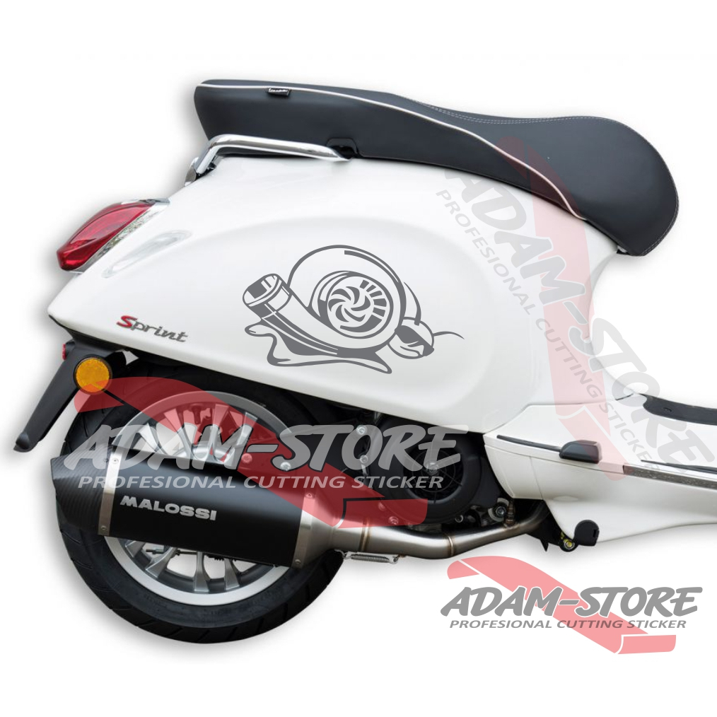 VST3 stiker Vespa sprint / Vespa Piaggio / stiker Vespa matic / Stiker Keong Turbo / Stiker Siput