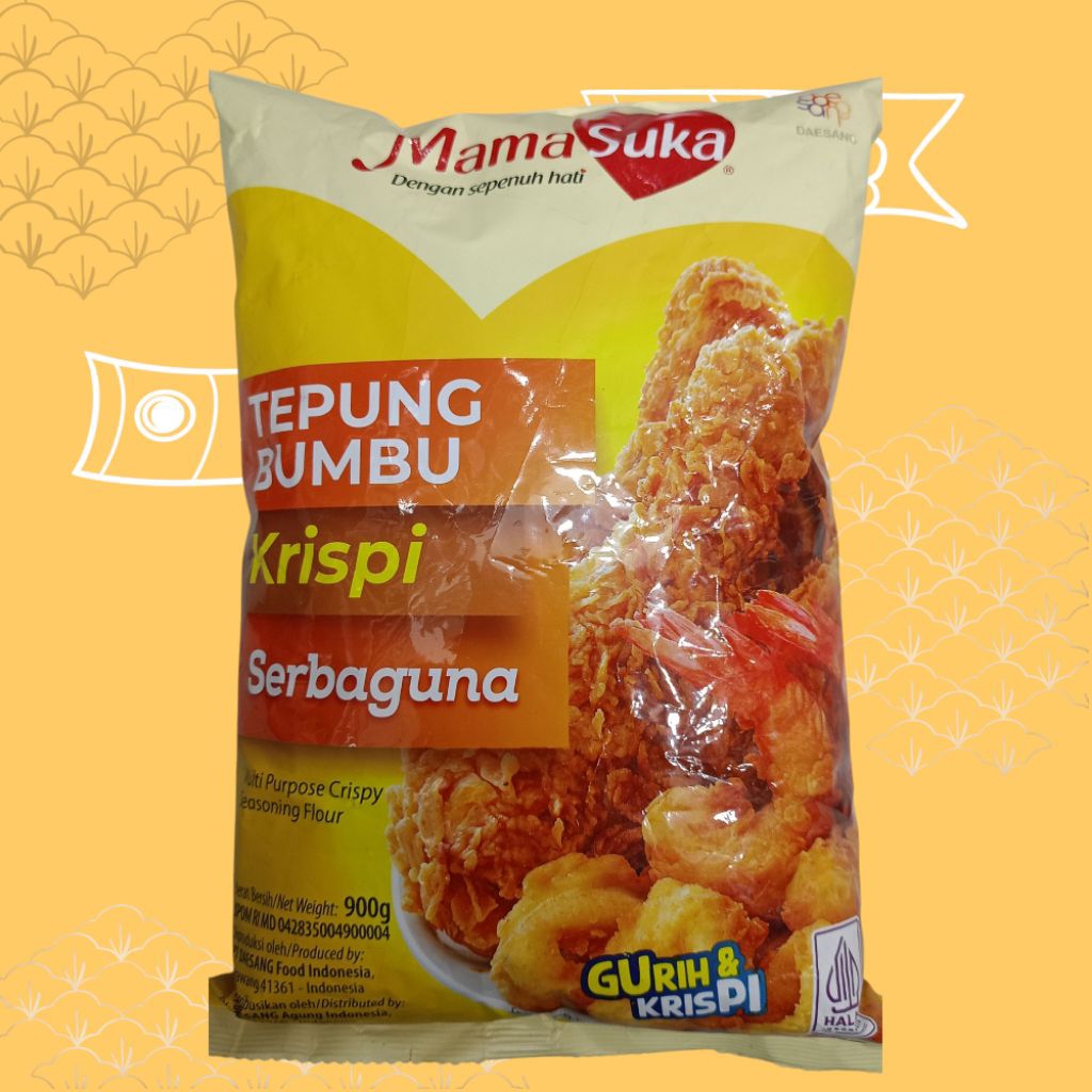 

Mamasuka| Mama Suka Tepung Bumbu Krispi Serbaguna | Gurih dan Krispi 900gr