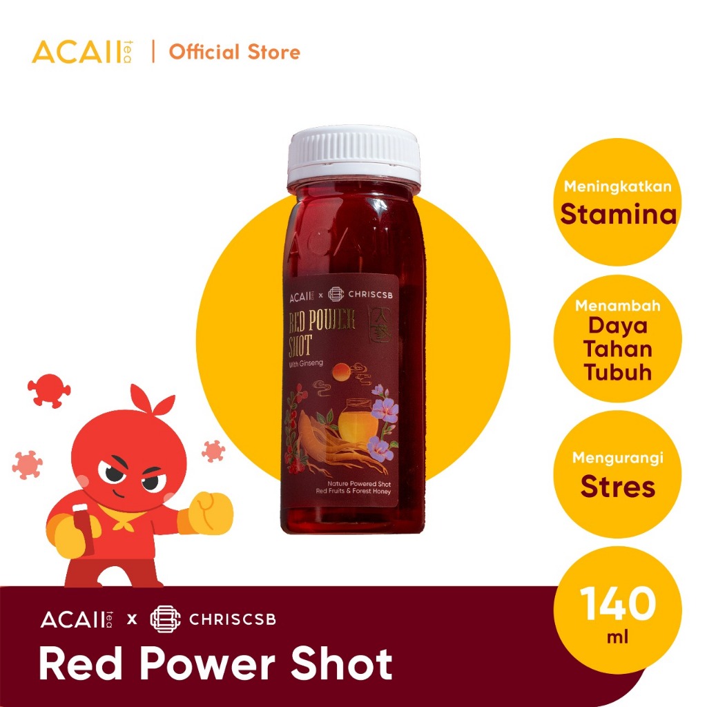 

Acaii Tea x Chris CSB Red Power Shot (140ml)