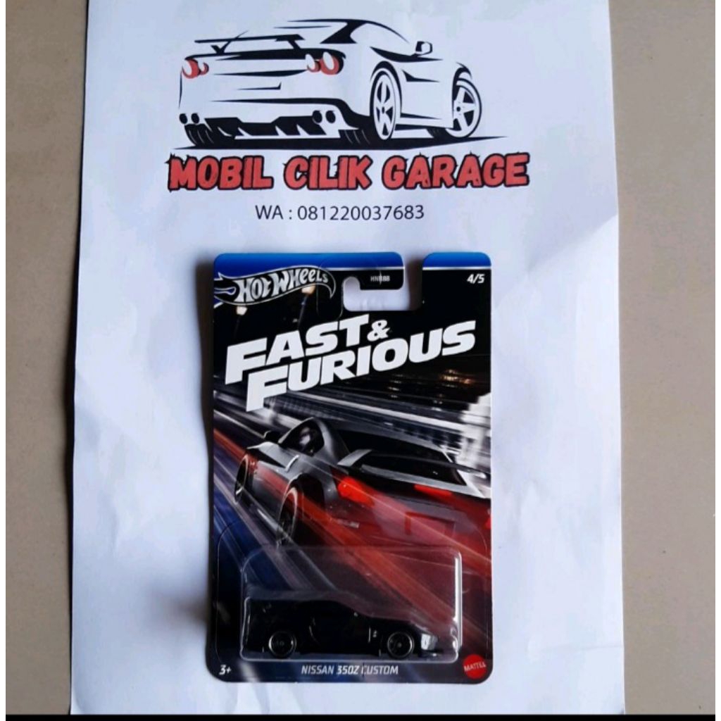 Hotwheels Fast&Furious Nissan 350Z Custom