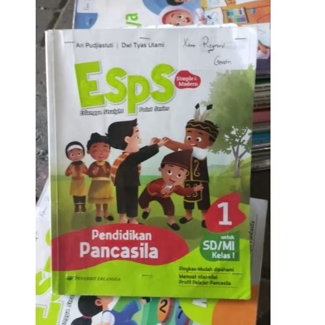 ESPS PPKN SD KELAS 1 ORI BEKAS