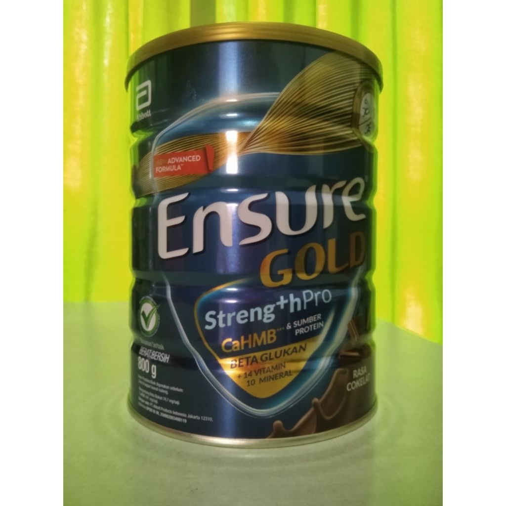 

Ensure Gold rasa coklat 800g minuman serbuk nutrisi untuk dewasa