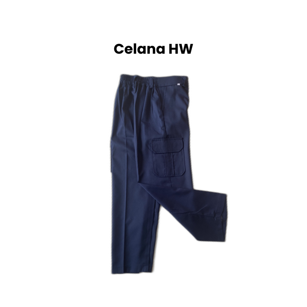 Celana Sragam HW SD Putra dan Putri / Hizbul Wathon / Muhammadiyah/ HW/ biru dongker / Seragam Sekol