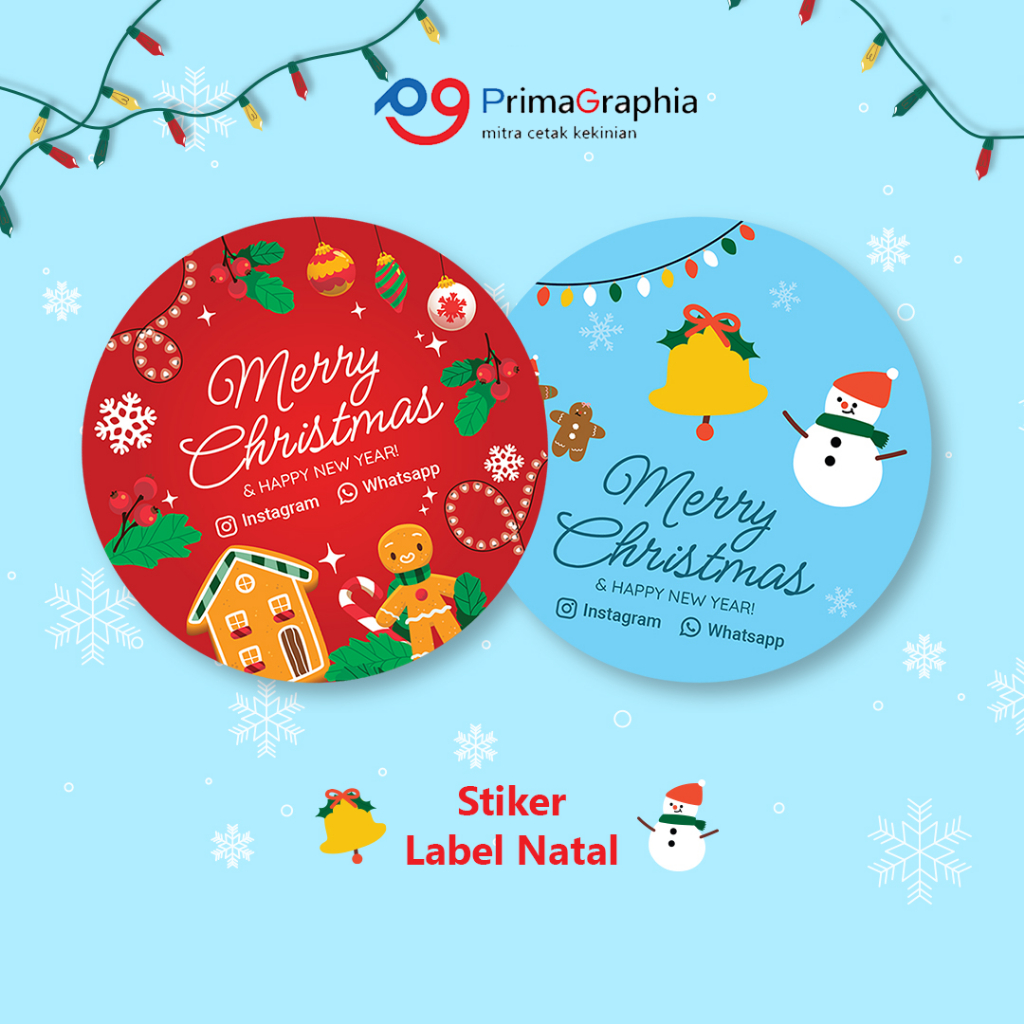 

Cetak Stiker Natal Bulat Custom Desain Template