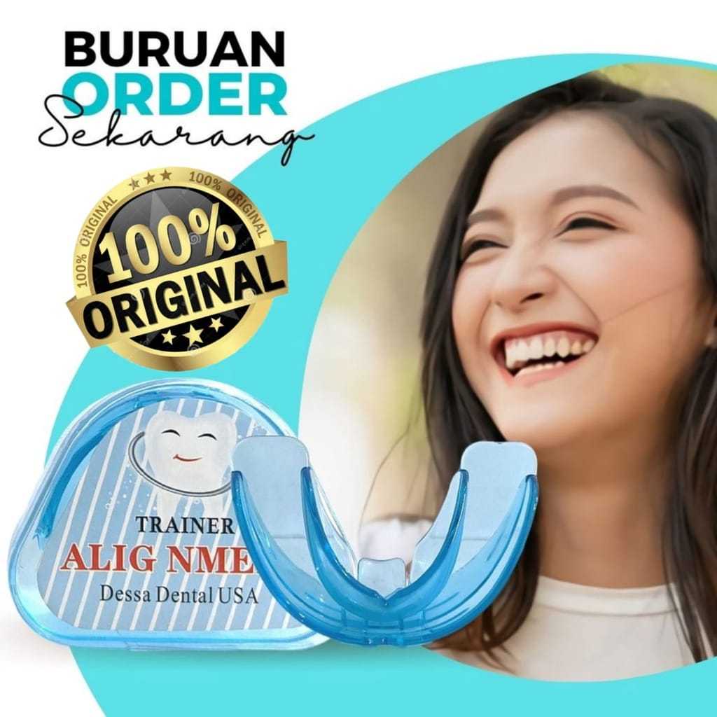 Teeth Triner Aligment Alat perapih Gigi Tonggos Gigi Maju Tanpa Sakit