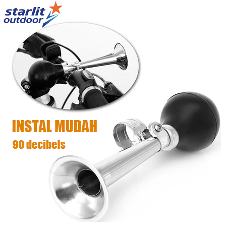 9 inch Bel Getuk/ Bakpao Terompet Pentol /Titot Klakson / Klakson Terompet Sepeda / Becak Gerobak be