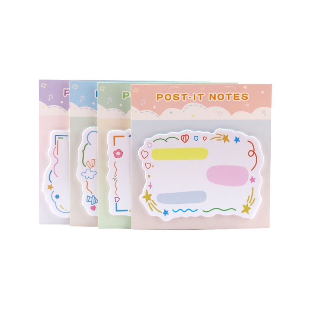 

delunashop 20Lembar MEMO PAD POST-IT NOTES Memo Note Sticky Note Paper Notepad