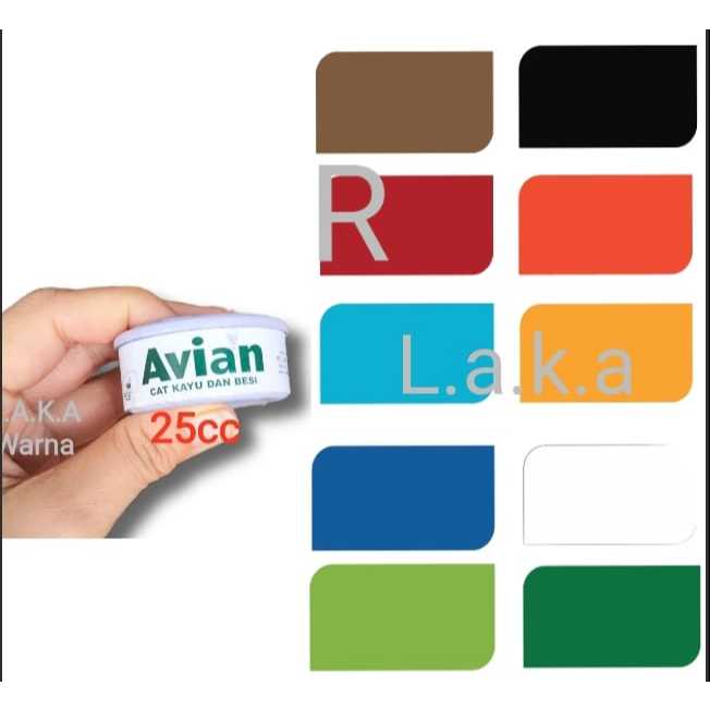 

Cat Kayu Besi 25cc Warna Lengkap Gloss Mengkilap