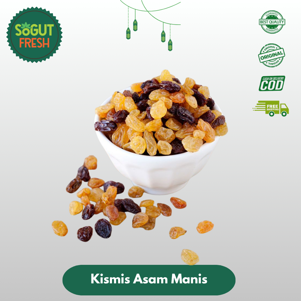 

Sogut fresh Kismis Asam Manis Oleh Oleh Haji dan Umroh