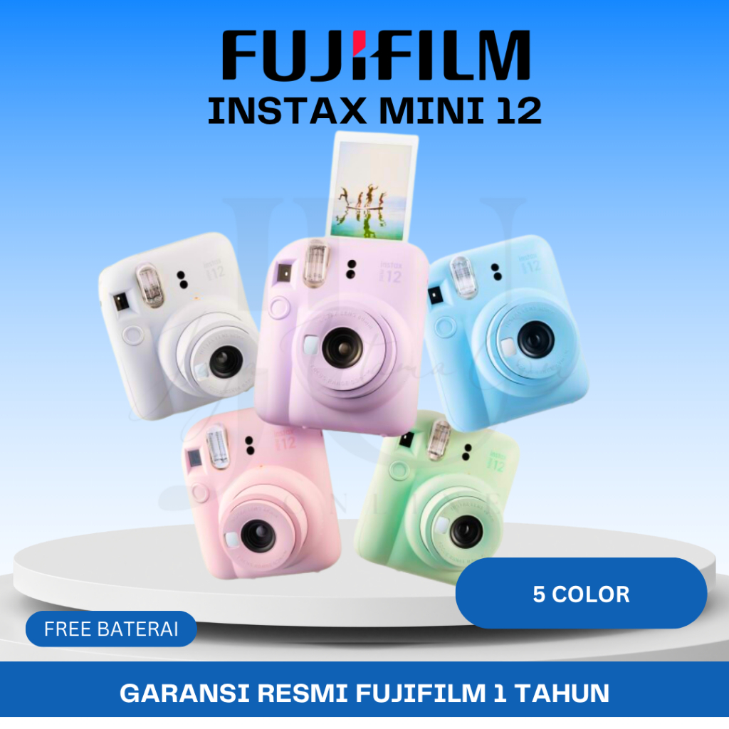 Camera Instax Mini 12 / Instax 12 / Instax 9 / Instax 11 Fujifilm