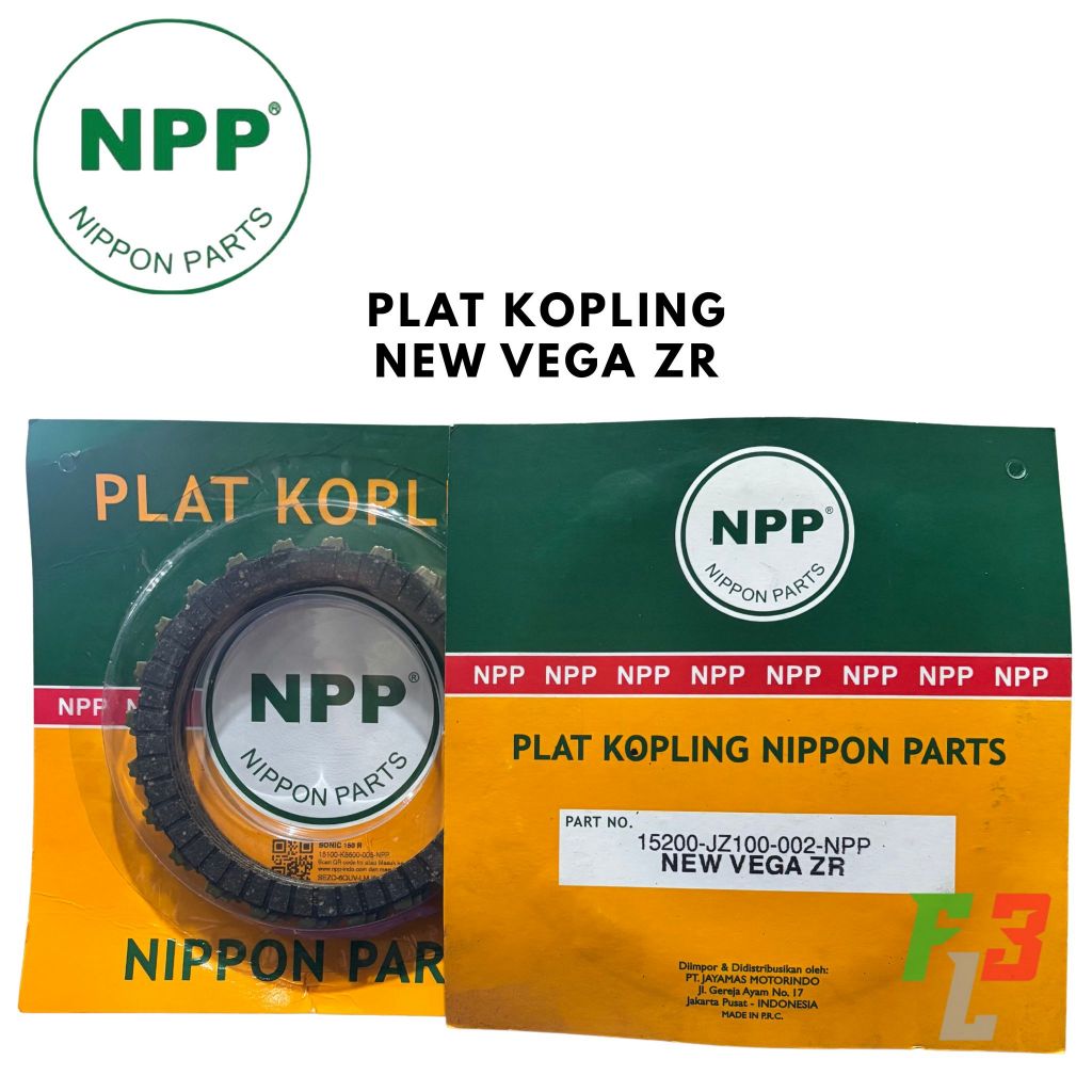 PLAT KOPLING NEW VEGA ZR NPP ORIGINAL
