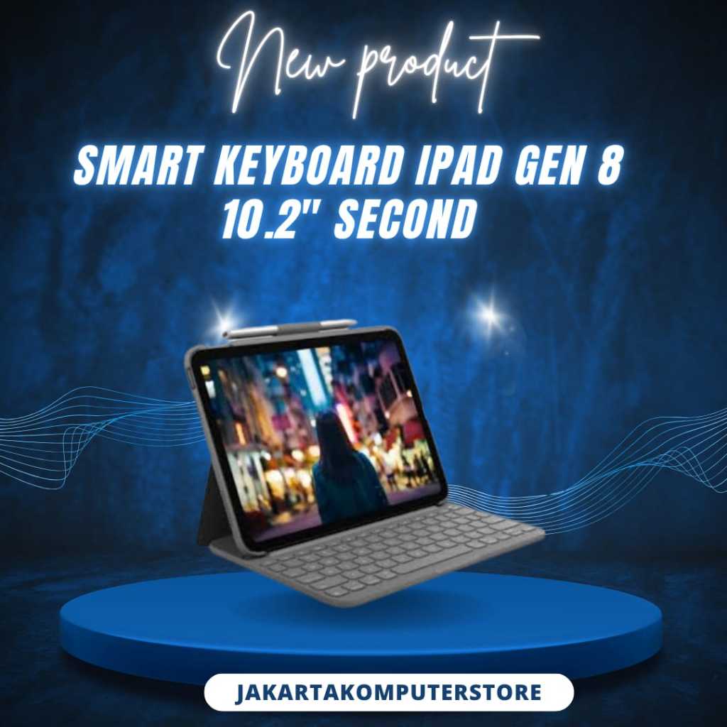 SMART KEYBOARD IPAD GEN 8 10.2" SECOND ORIGNAL