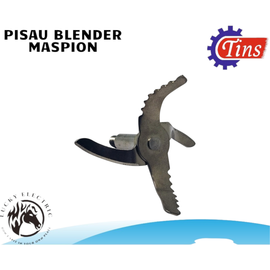 PISAU BLENDER MASPION EMPAT MATA PISAU STAINLESS STEEL SPAREPART BLENDER MASPION