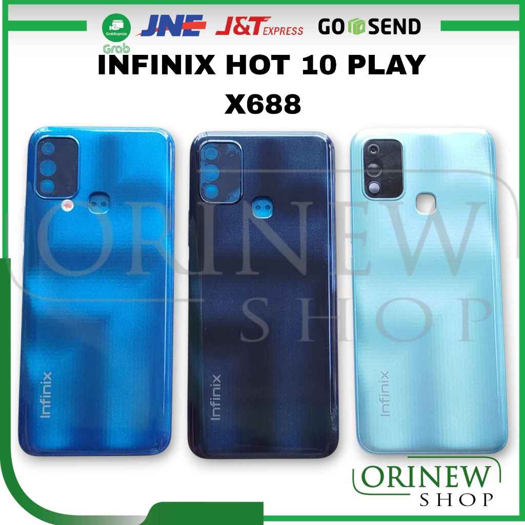 Backdoor Tutup Belakang Infinix 10 Play X688 Back Cover