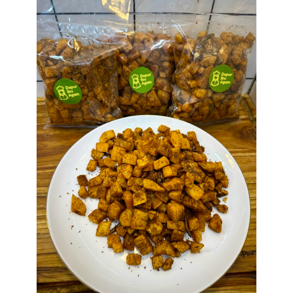 

Rendang Ubi Singkong Khas Minang – Renyah Gurih Cemilan Tampa MSG