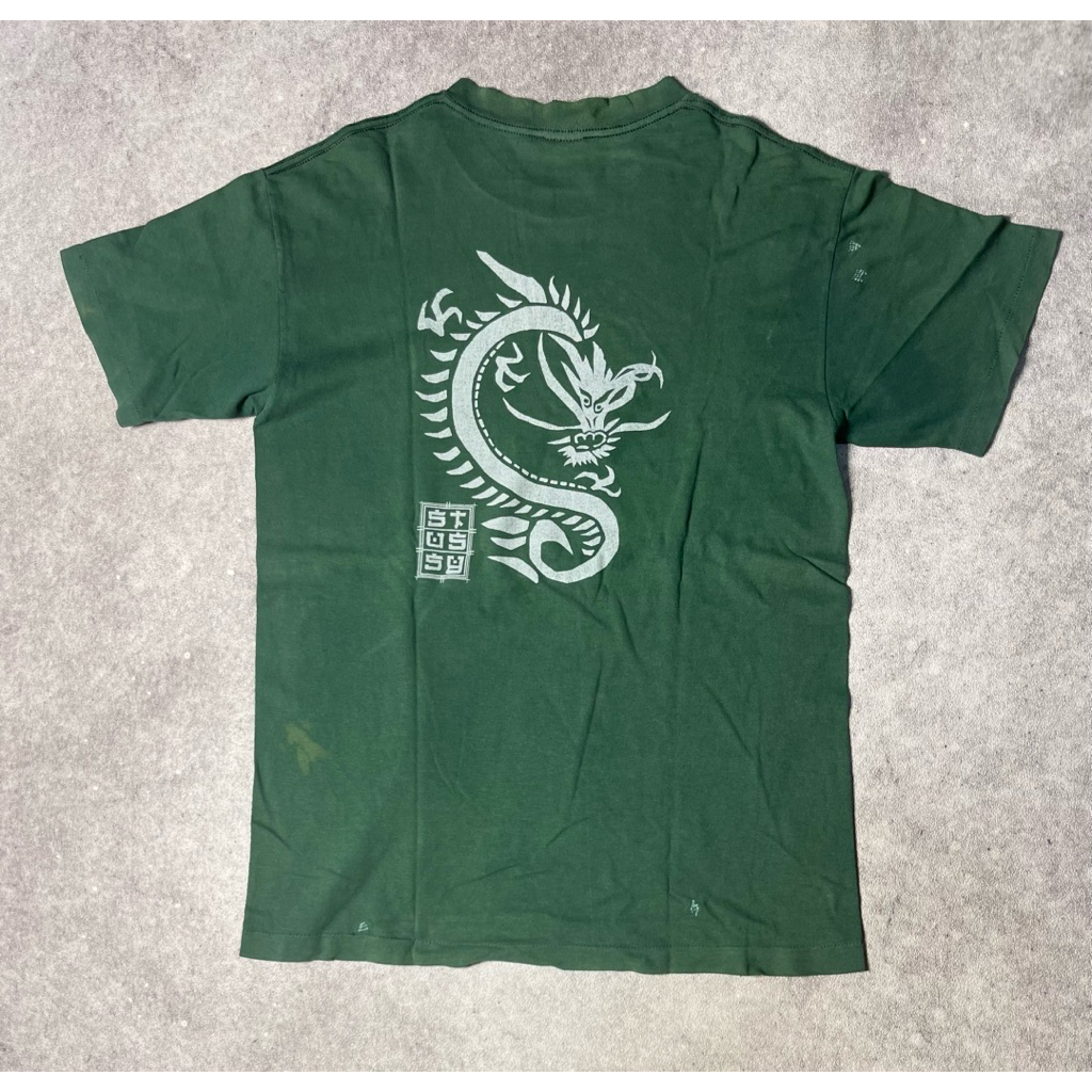 Kaos Stussy Dragon Vtg
