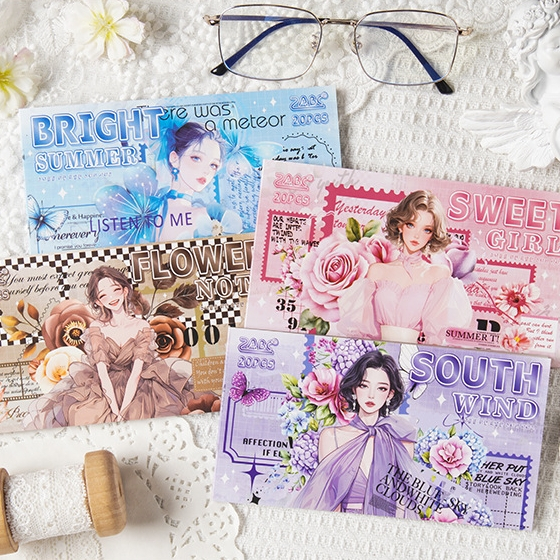 

[Artopia] Buku Sticker Korean Girl Artis Korea Aksen Book Stiker Cantik Cewek SNTT