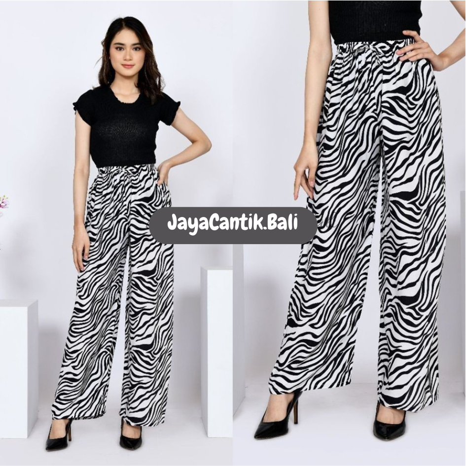 PROMO CELANA KULOT MOTIF SAPI RAYON PREMIUM