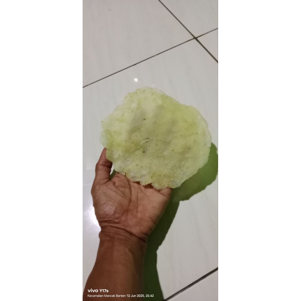 

1kg emping asli serang ukuran jumbo 13/15 biji melinjo