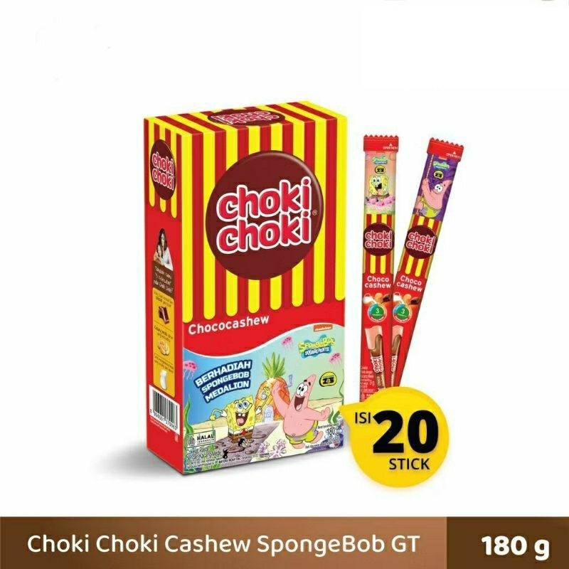 

CHOKI CHOKI CHOCOCHASEW (isi 20 pcs)