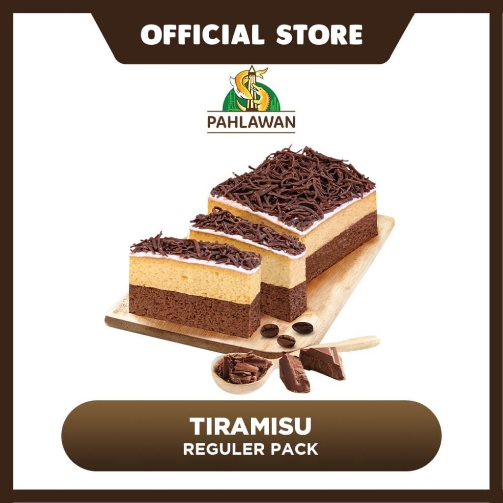 

Lapis Kukus Pahlawan Tiramisu - 550 gram