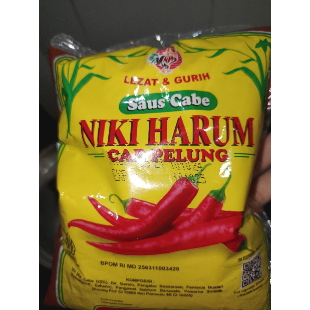 

Saus Sambal Niki Harum 600ml