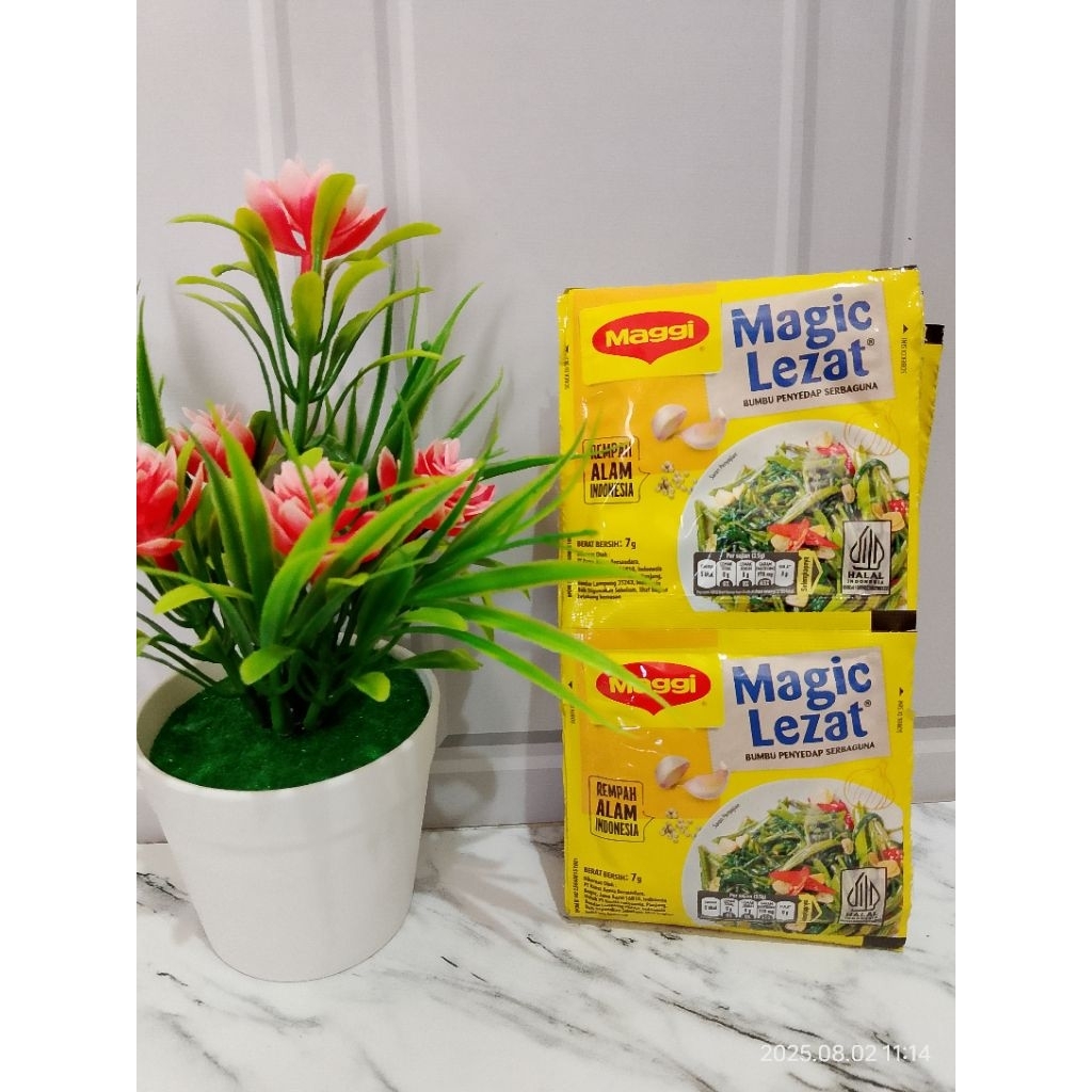 

MAGGI MAGIC LEZAT 7GRAM X 12 SACHET KALDU