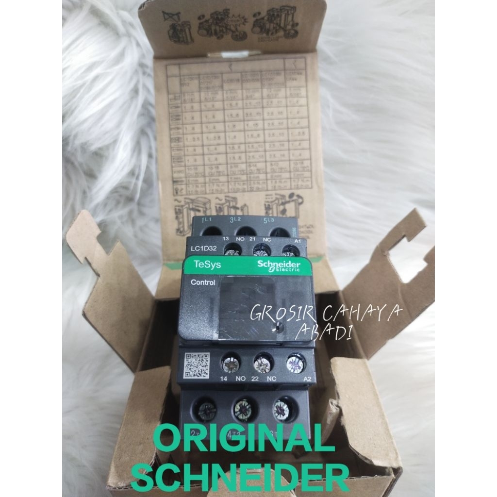 kontaktor contactor schneider lc1d32d7 42vac 3phase lc1d32 contactor schneider kontaktor Schneider o