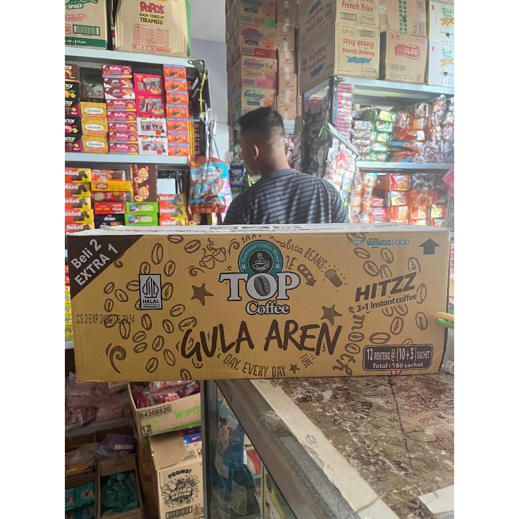 

Top Coffee Gula Aren 1 Kartn isi 12 rtg