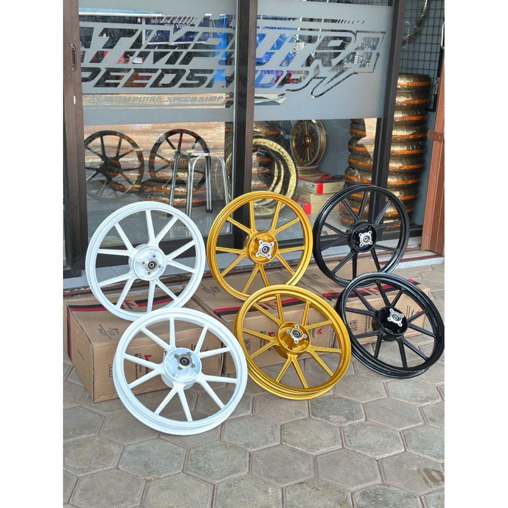 Velg Vrossi noz gpwheel DD Satria 2tak Hiu satria 2 tak daytona