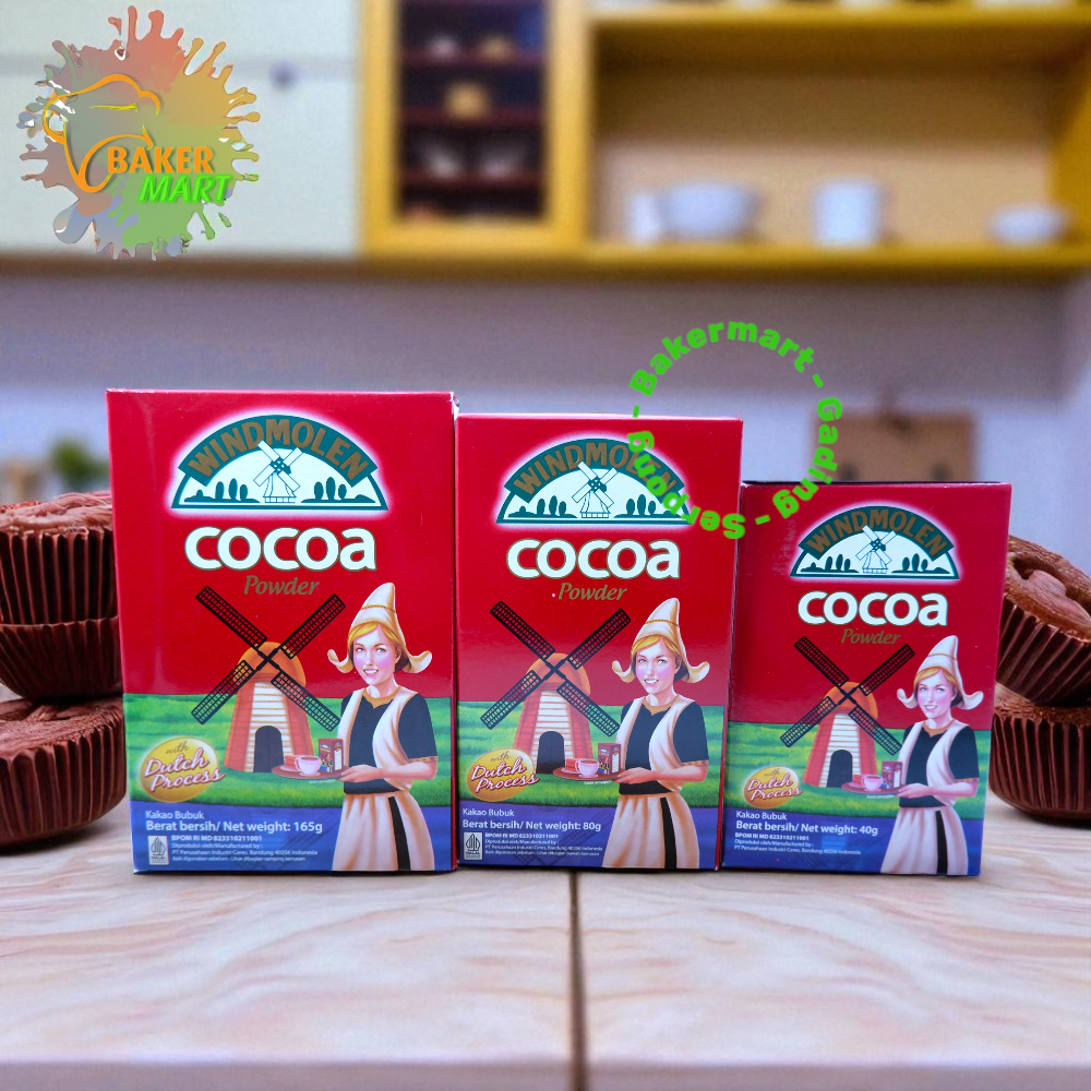 

Windmolen Cocoa Powder / Coklat Bubuk 45 Gr / 80 Gr / 165 Gr