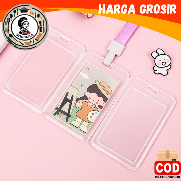 

MS NAME TAG KARTU TANDA PENGENAL DENGAN TALI LEHER KARTU NAMA POLOS