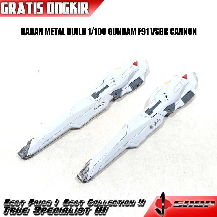 DABAN METAL BUILD 1/100 GUNDAM F91 VSBR CANNON BTLG33