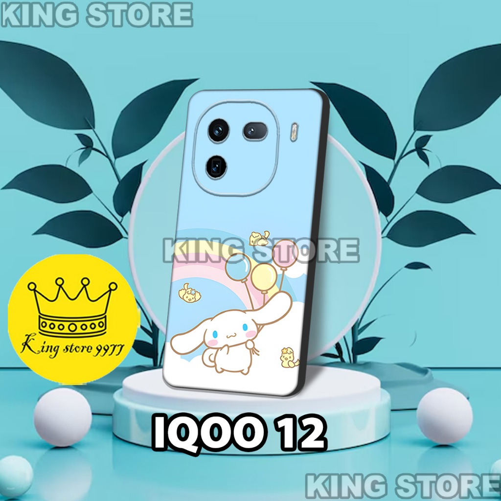 (KS16) Softcase karet untuk hp IQOO 12/Motif Anime/casing IQOO 12/case IQOO 12 2025/silikon IQOO 12/