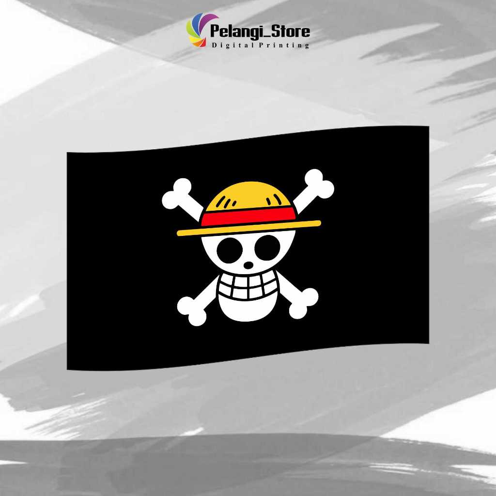 

Stiker Sticker Anime Logo One Piece Sticker case Hp laptop motor mobil tahan air