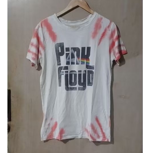 kaos PINK FLOYD tye die.Official tag print.